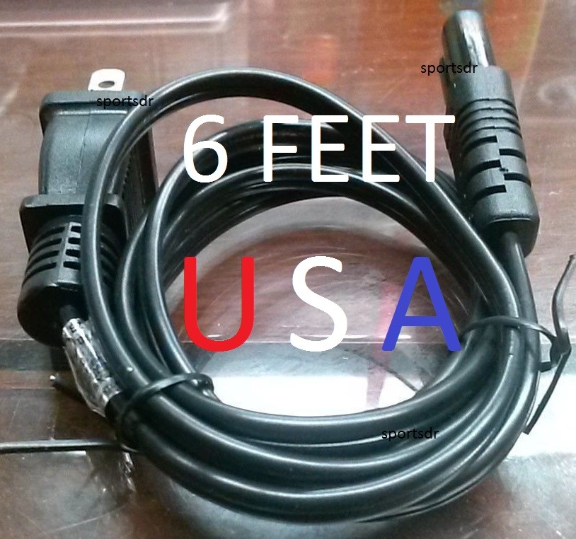 Power Cable Cord Plug for VIZIO S3821W-C0, SB4051-C0, SB2821-C6 Soundbar Speaker