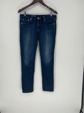 Adriano Goldschmied The Stilt Cigarette Jean blue skinny size 29R Made in USA