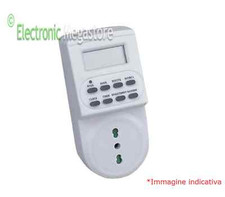 TIMER DIGITALE SETTIMANALE - PRESA PROGRAMMABILE TEMPORIZZATA NUOVISSIMO MODELLO