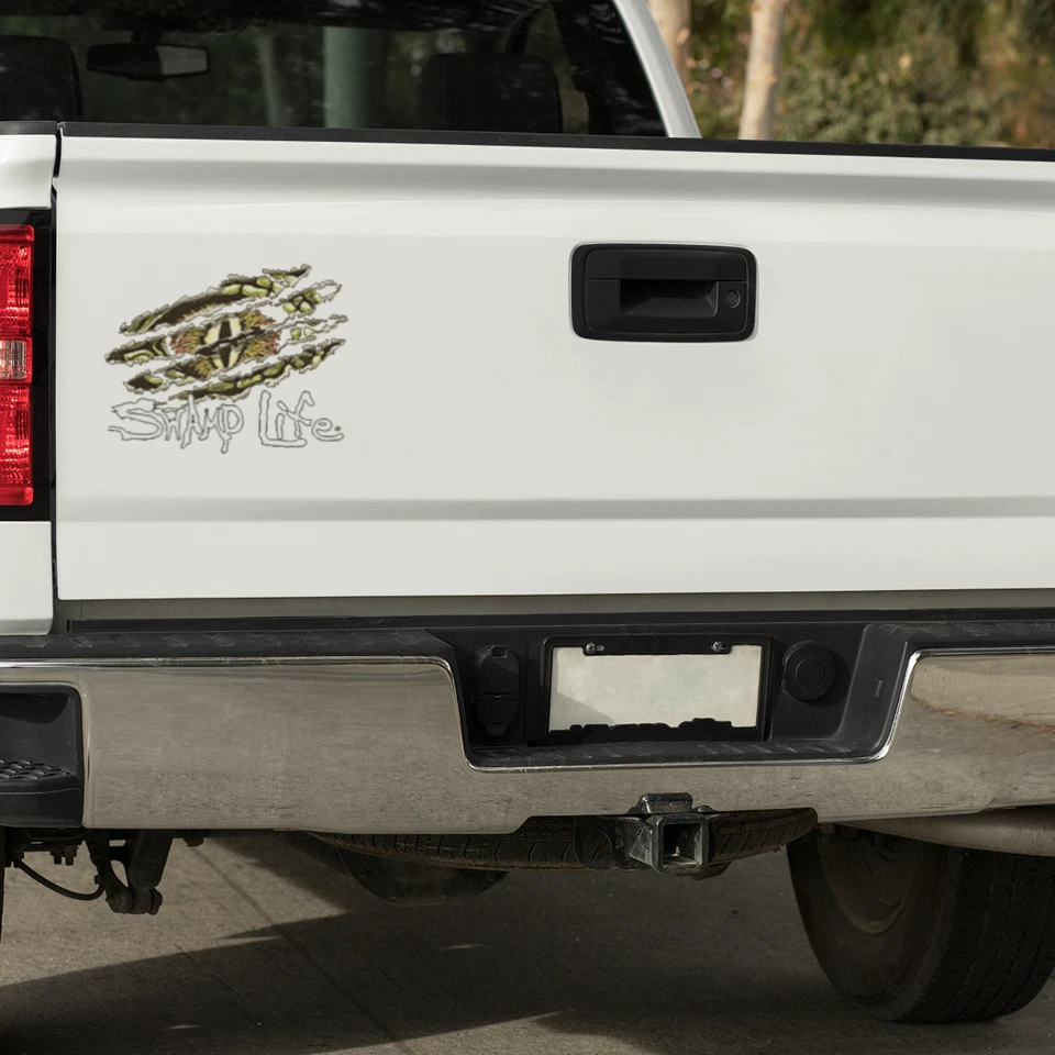 Swamp Life 3D Gator Eye Full Color Decal - Image 2 of 4