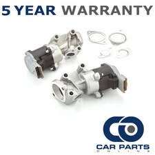 2x Left + Right EGR Valves Fits Jaguar XJ (X350) 2.7 D Diesel (2005-2009)