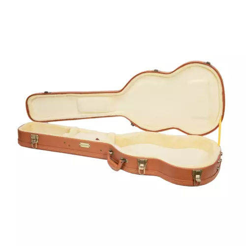 Crossrock Relief Series-Premium Wooden Case for SG Electric Guitars
