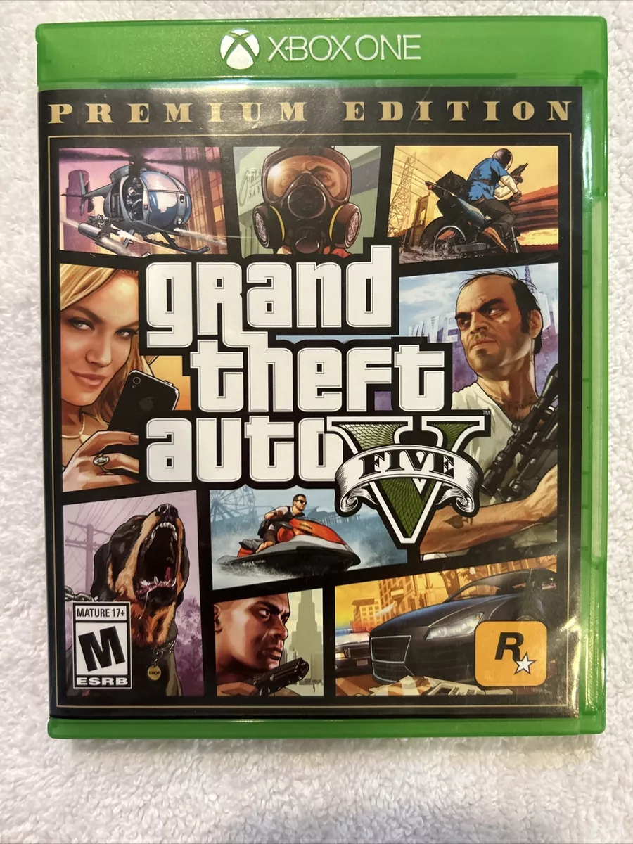 Game Grand Theft Auto V Premium Online Edition - Xbox One em