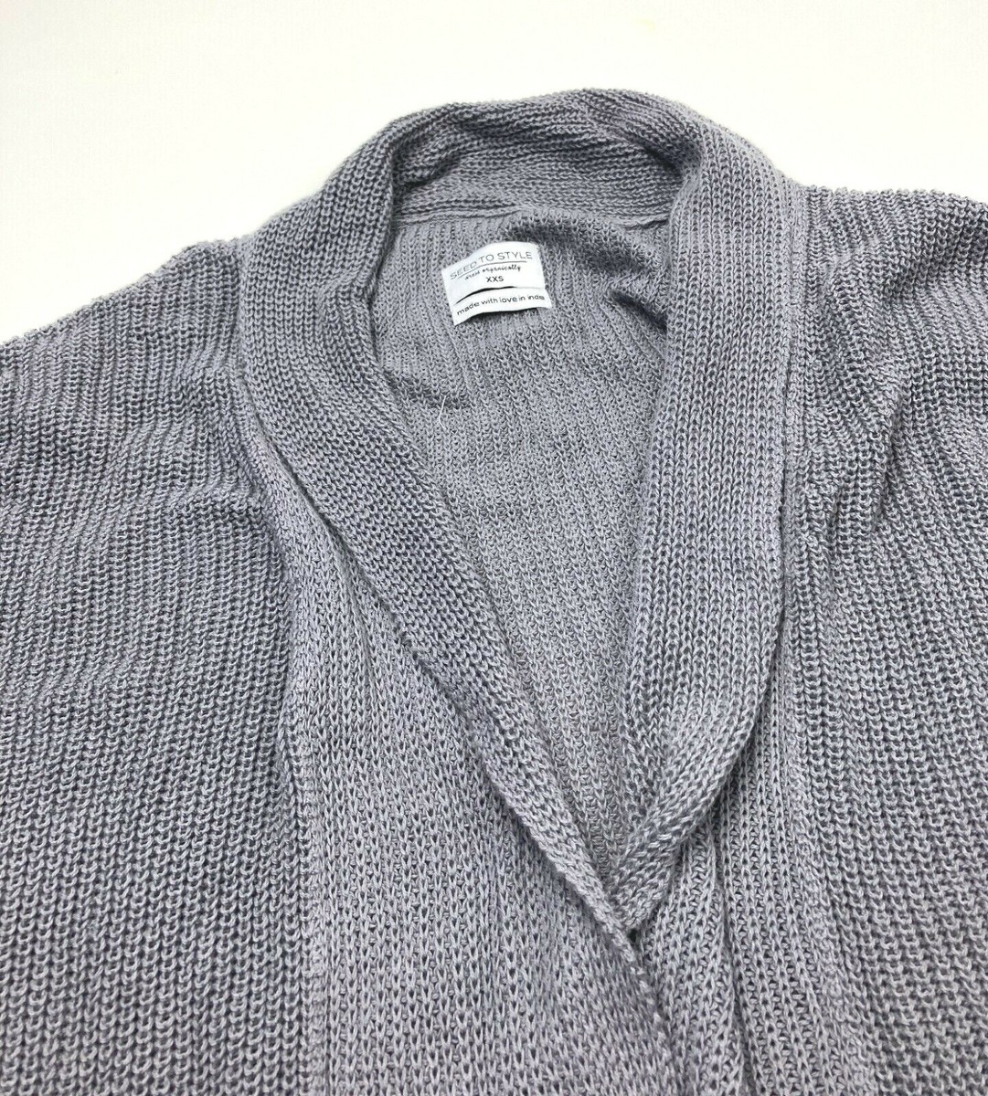 【seed and soil】Organic cotton cardigan seed and soil】Organic cotton cardigan