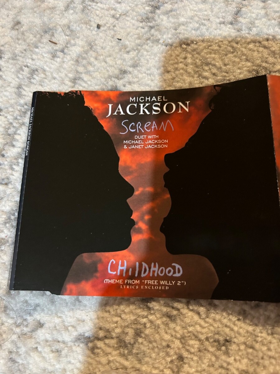 Michael Jackson Scream single w/Janet Jackson - Childhood on “b