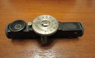 Antique Leitz Leica Wetzlar Fokos Rangefinder Nickle Brass