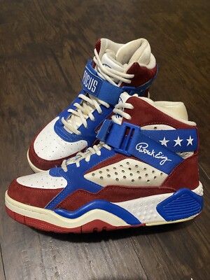 Ewing Athletics Focus Red/Blue White USA Olympic size mens Basketball  Shoes