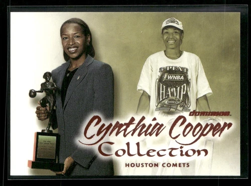 2000 Skybox Dominion WNBA Cynthia Cooper Collection CC6 Cynthia Cooper