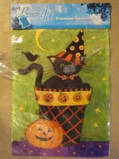 Breeze Art Garden Flag 12.5"x18" Halloween & Pumpkins