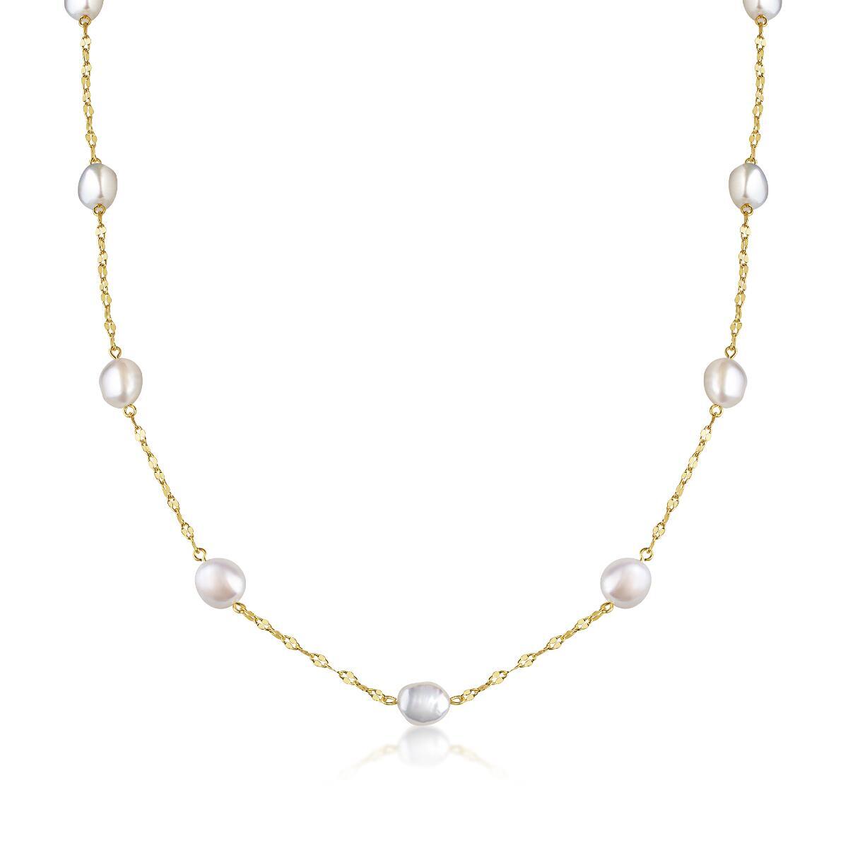 Orecchini donna Nimei oro bianco con perle PPN1112BN Orecchini donna Nimei oro bianco con perle PPN1112BN