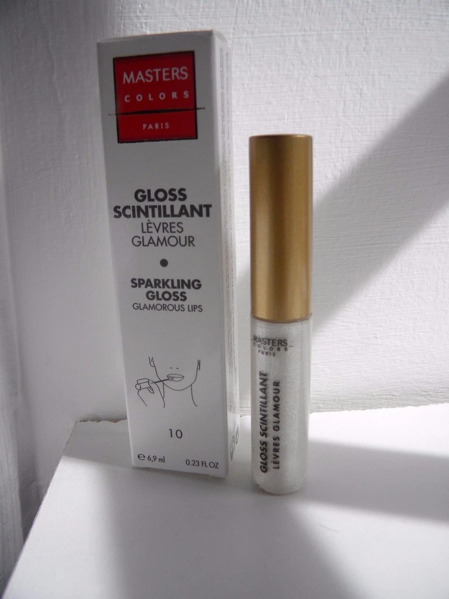 Gloss à Lèvres Diam Master Colors N10 Framboise - 5g, Paillettes, Hydratant