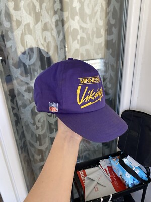 Minnesota Vikings Cap SnapBack Cap Hat Vintage 90s 90er NFL