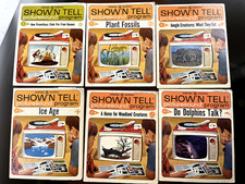 General Electric Set Of 6 Show N Tell Picturesound Program VTG 1964 Kids Records