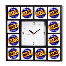 Dad's Old Fashioned Root Beer Advertising Promo Diner Clock 10.5". Not $65