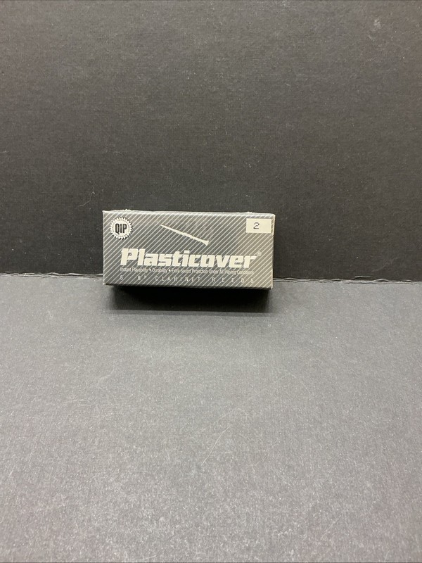Vintage Rico Plasticover Strength 2 Bb Clarinet Reeds 5-Pack