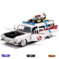Jada Hollywood Rides Ghostbusters ECTO-1 White 1:24 Scale