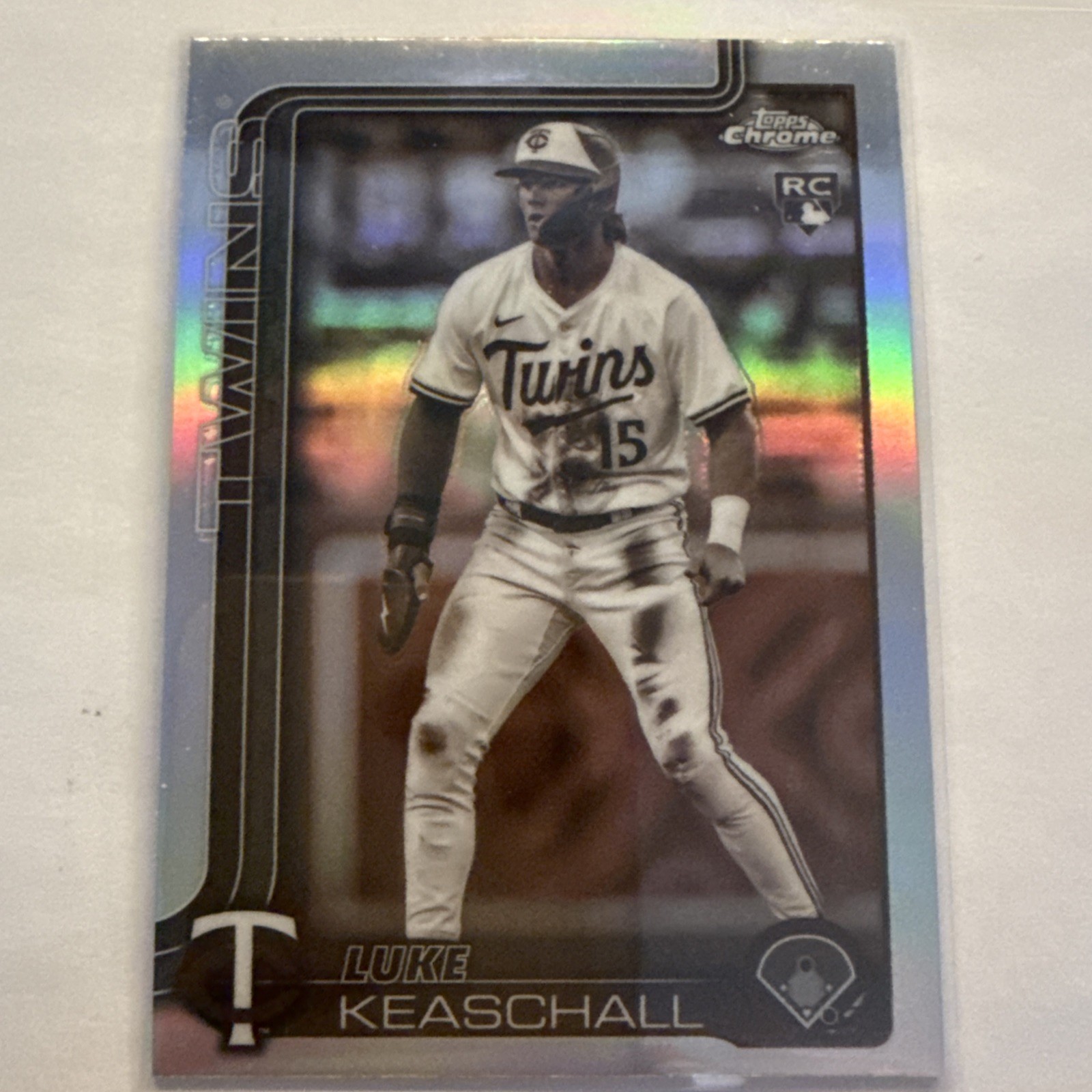 Luke Keaschall 2025 Topps Chrome Update Sepia Refractors Rookie #USC106