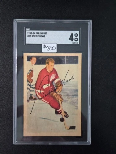 1953-54 Parkhurst #50 Gordie Howe SGC 4 VG-EX
