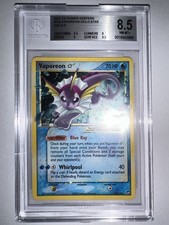 2007 POKEMON EX POWER KEEPERS GOLD STAR #102 VAPOREON-HOLO PSA MINT BGS 8.5 on eBay