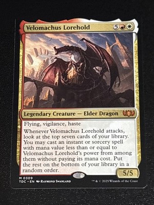 MTG Commander: Tarkir: Dragonstorm Velomachus Lorehold 0309 Mythic