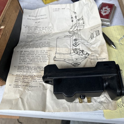 #ad #ad NOS 4911522 Delco Washer Pump Chevy Oldsmobile Buick Pontiac 1960’s 1970’s $99.00