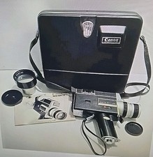 Vintage Canon Auto Zoom 518 SV Super 8 Film Movie Video Camera Zoom Reflex