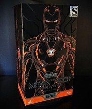 Hot Toys: Diecast Movie Masterpiece Series ~ Neon Tech Iron Man 4.0 ~ MMS597 1/6