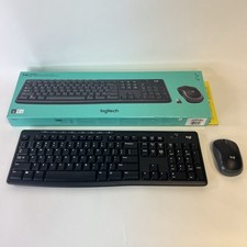 Logitech MK270 Wireless Keyboard and Mouse Combo With Open Box No Receiver 