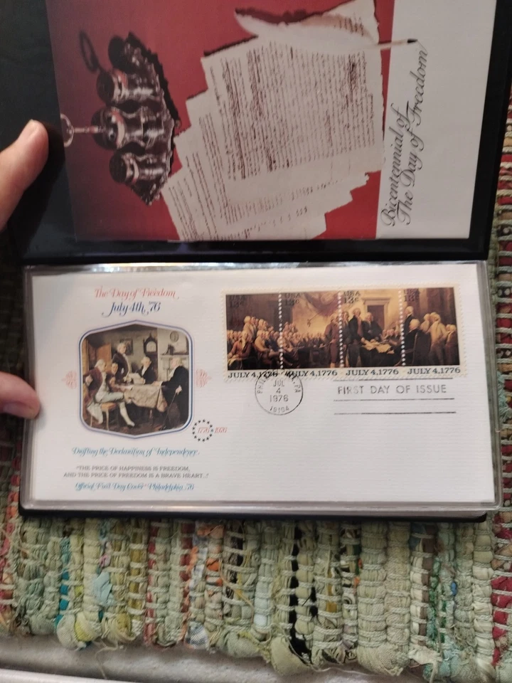 1776-1976 Bicentennial First Cover Stamp Collection - Set of 12 - Image 4 of 4