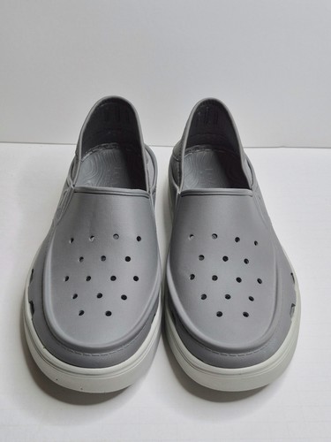 Skechers Men Foamies Vista-Crossroads Shoes Size 10 Grey Slip On Casual Shoes - Picture 12 of 19
