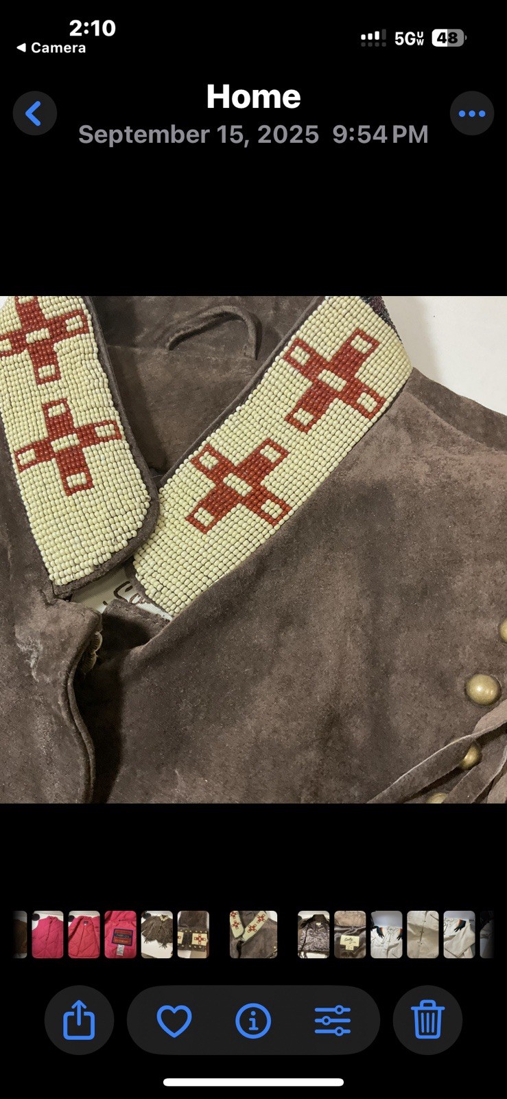 leather jacket - image 1