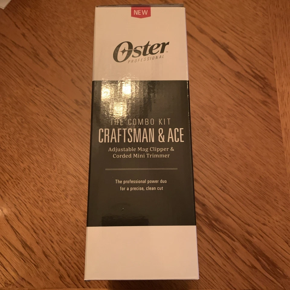 Oster профессиональный комбинированный комплект для стрижки волос, регулируемая машинка для стрижки и мини триммер Ace - Изображение 2 из 4