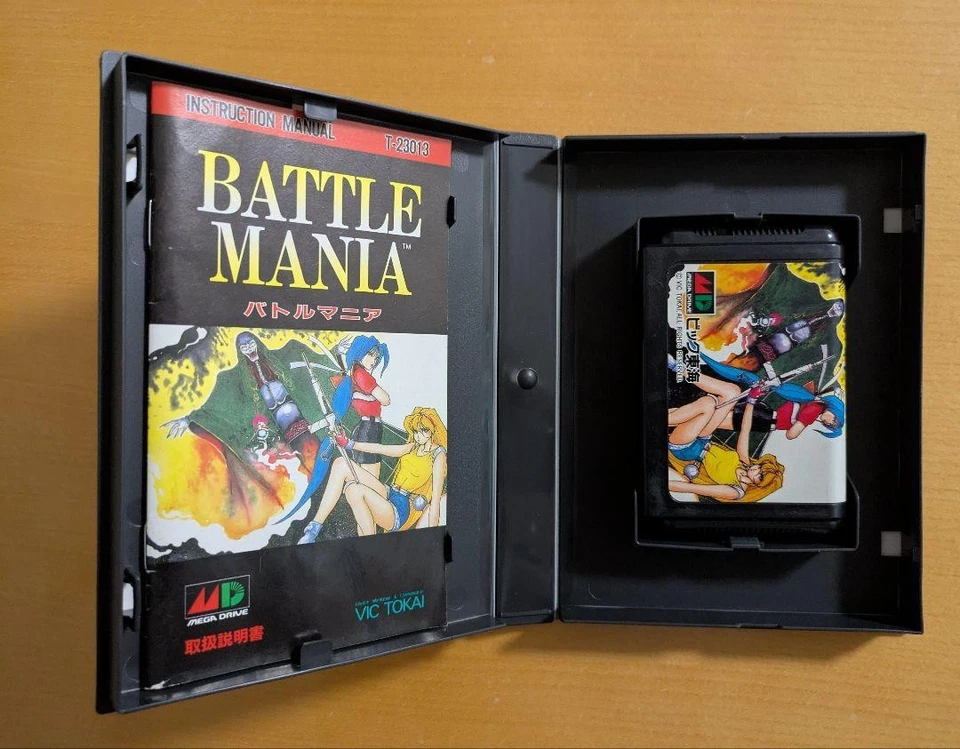 SEGA MEGA DRIVE Soft BATTLE MANIA Boxed Tested Free Shipping Tested 2009-4 - Image 4 of 4