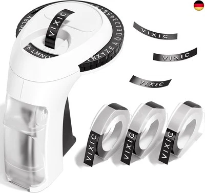 Vixic Prägegerät, Beschriftungsgerät Prägegerät, Tragbares Prägegerät, Beschr