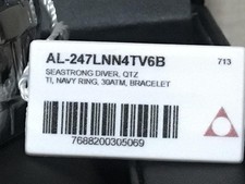 ALPINA Seastrong Diver GMT 300M 1000FT Watch Wristwatch AL-247LNN4TV6B 9