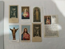 Lotto N 7 Santini Antichi Sacro Cuore Di Gesù