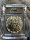 1887 Morgan Silver Dollar ICG MS-64