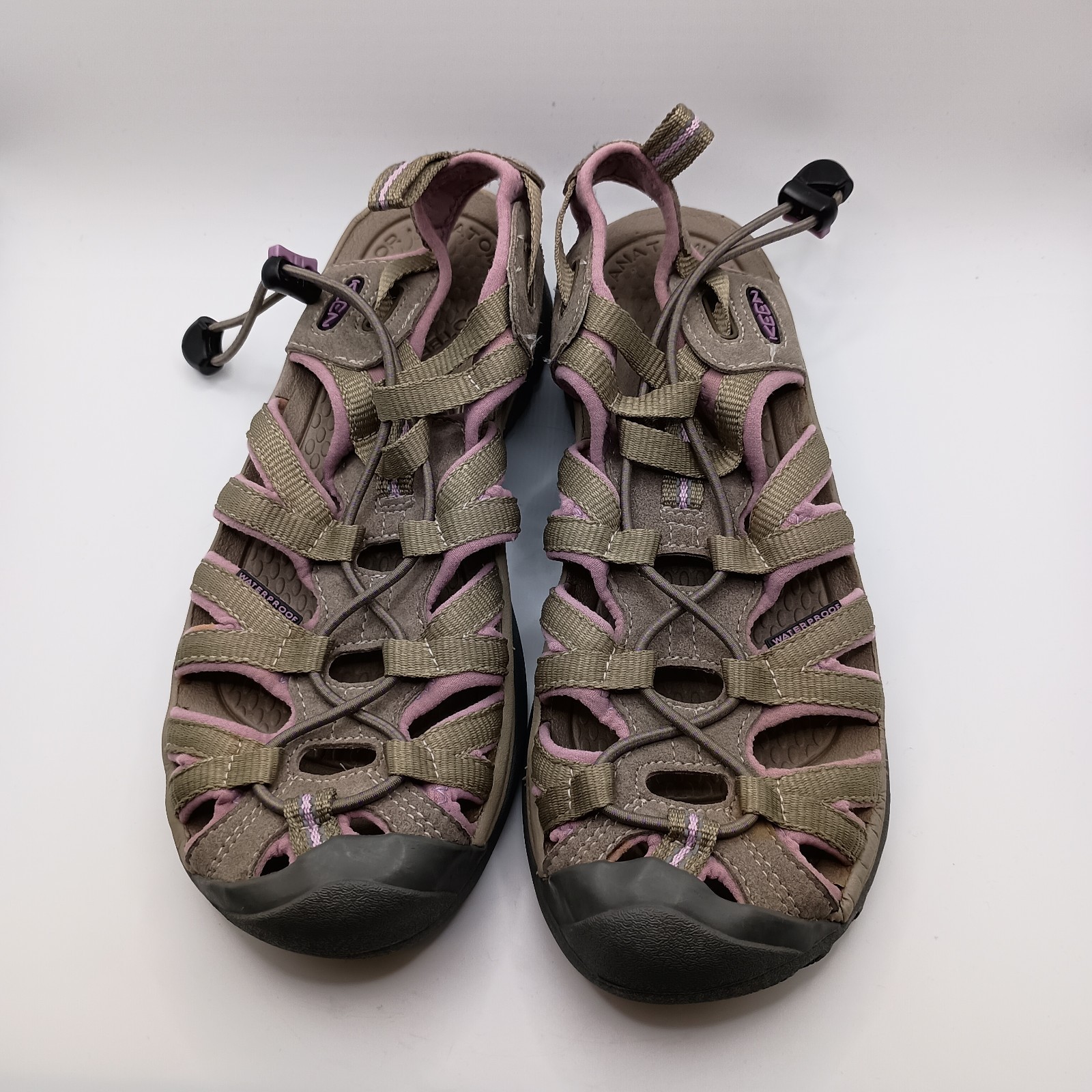 Sandali Keen Whisper donna taglia 7 viola kahki scarpe da trekking acqua 1003711