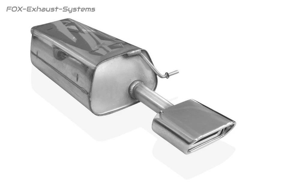 Scarico Sportivo Mazda 2 Tipo DY Anno 03-07 150x70mm Piatto Ovale - Immagine 3 di 4