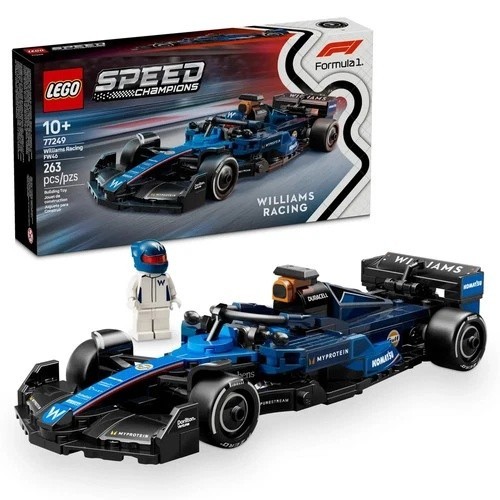 Jeu de constructions Lego Speed Champions 77249 voiture F1 Williams Racing cadeau d'anniversaire