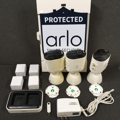 Arlo Ultra VMC5040 4K Ultra UHD Camera  Acceptable (Set of 3)