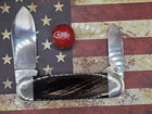 Case XX 6250 Custom Elephant Toe NUMBER 001! of 100 Buffalo with Pearl inlay — photo 3