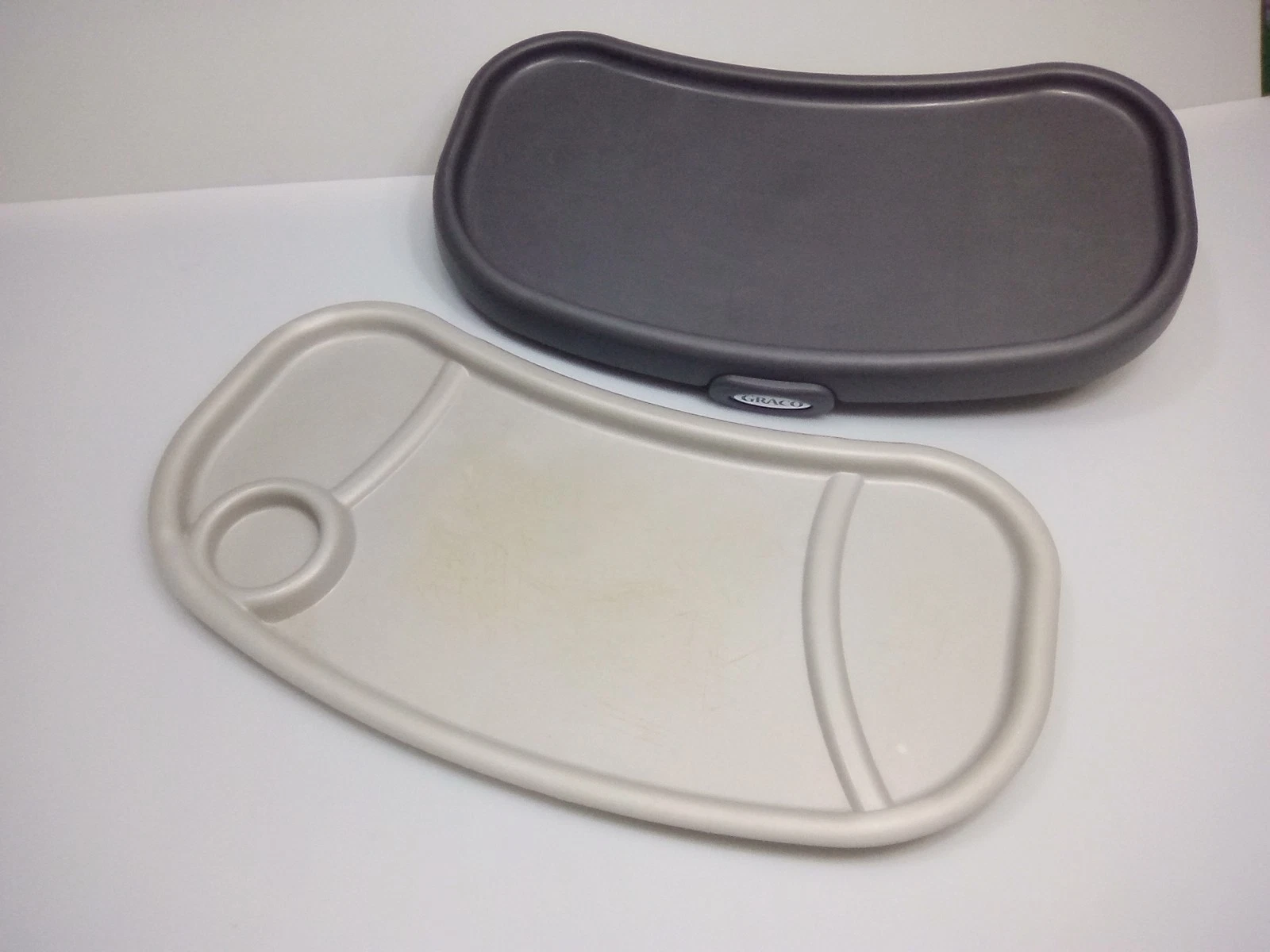 graco #1852648,replacement plastic tray only, duo diner high chair , dark gray