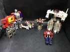 VTG Transformers G1 Original Lot Action FIgures Optimus Prime Beast Wars