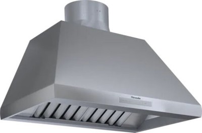 THERMADOR 36'' Wall Mount Range Hood, Touch Control, LED Lighting - HPCN36WS