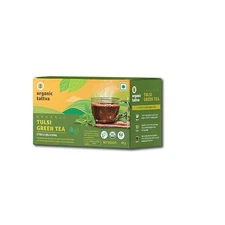 Organic Tattva, Organic Tulsi Green Tea - 20 Tea Bags