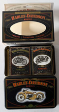 Limited Edition Harley Davidson Playing Cards 2 Sealed Decks In Tin