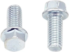 Bolt Motorcycle Hardware Hex Head Flange Bolts M6 x 14mm 8mm 10-Pack