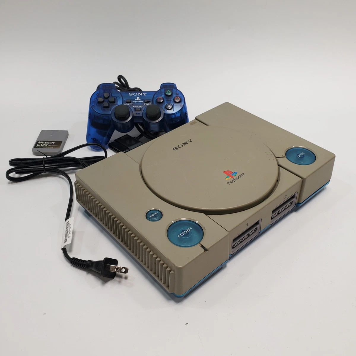 Sony PlayStation 1 Blue Video Game Consoles for sale - eBay