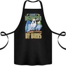 Tablier En Coton 100% Bio Facilement Distrait Par L'Observation Des Oiseaux